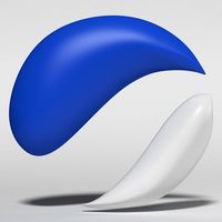 Blue-white Logo