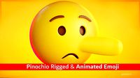 Animated Pinocchio 3D Emoji icon