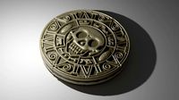 Pirates of the carribean medallion | 3D