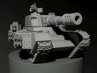 Tank miniature | 3D
