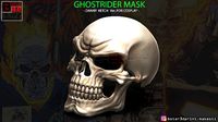 Ghost Rider mask -Danny Ketch - Marvel comics  | 3D