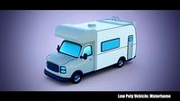 Low Poly Vehicle - Motorhome
