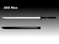 katana and sheath