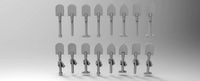 Guards Saper Shovel  | 3D
