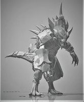 kroxigor - blood bowl lizardmen | 3D