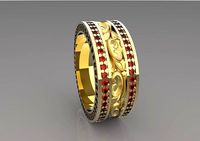 3d model ring kod1-001 | 3D