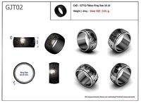 Men fashion ring  | 3D