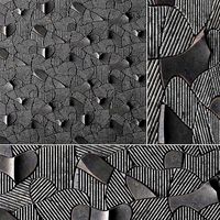 Modular wall covering TERRE ARATE by Lithea