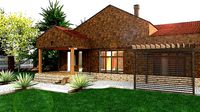 Classic Villa 3D with plan