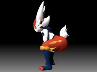 Cinderace figure | 3D