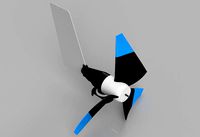 Horizontal Axis Wind Turbine | 3D