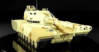 Concept tank based on the T-14 Armata Desert camo