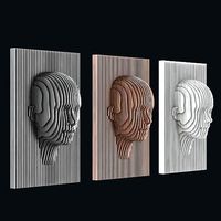 Parametric wood panel in a modern style