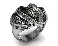 Ring Khokhloma | 3D