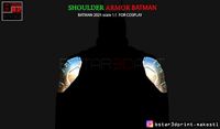 Pauldron Armor -Shoulder Armor - Batman 2021 - Robert pattinson | 3D