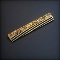 jewelry hair comb | 3D