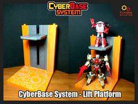 CyberBase System Lift Platform | 3D