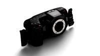 Blackmagic Pocket Cinema Camera 4K opening flaps CAD