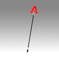 Akame ga KILL Bulat Spear Cosplay Weapon Prop | 3D