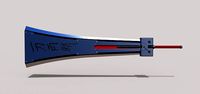 Hardedge sword from the game Final Fantasy 7 Remake | 3D