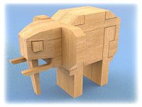 Elephant 3D Puzzle | 3D