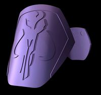 Mens MYTHOSAUR Pauldrons Shoulder Plates Mandalorian Armor | 3D