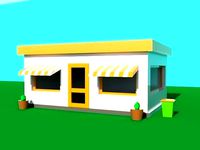 Fastfood poly model | 3D