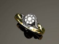 Engagement ring N3 verragio | 3D