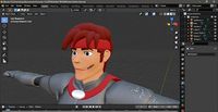 Olden Warrior stylized character 3