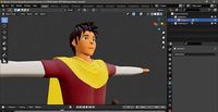 Olden Warrior stylized character1