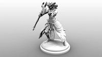 Tiefling Caster - Female | 3D
