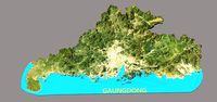GuangDong 3D Terrain Digital Elevation Model