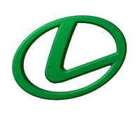 Lexus GS300 front grille logo | 3D