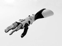 Robot arm with complete parts