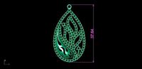 WOMAN EARRINGS MODEL 2 | 3D