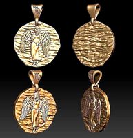 Horoscope Virgo pendant | 3D