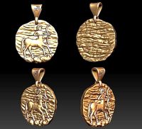 Horoscope Sagittarius pendant | 3D