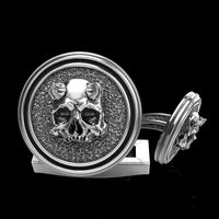 skull cufflinks | 3D