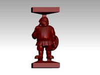 Fat funny man sculpture | 3D