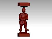 man salty sculpture | 3D