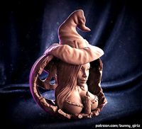 Halloween bust of Claire | 3D