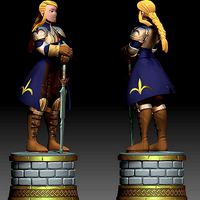 Agrias- Holy Knight- Final Fantasy Tatics | 3D