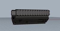 ICS CPX08 Battery Holder MOD2 | 3D