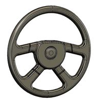 Steering wheel  | 3D