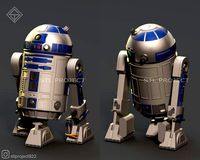 Astromech droid | 3D