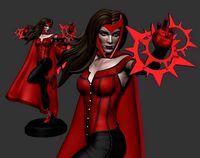 Scarlet Witch Statue | 3D