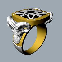 Aries ring | 3D