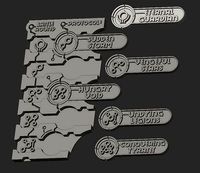 Space Pharoah command protocol tracker Warhammer 40k | 3D