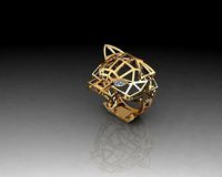 Tiger Ring  | 3D