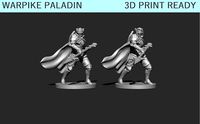 Warpike Paladin Miniature | 3D